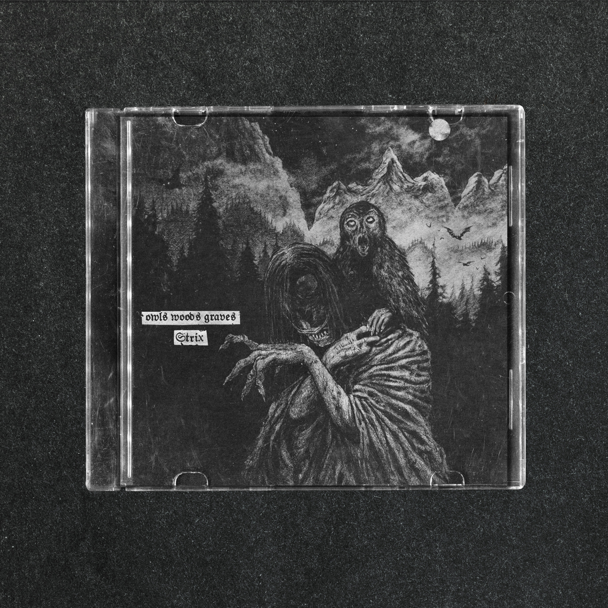 OWLS WOODS GRAVES - Strix (Jewelcase CD) 1 OWLS WOODS GRAVES - Strix (Jewelcase CD)