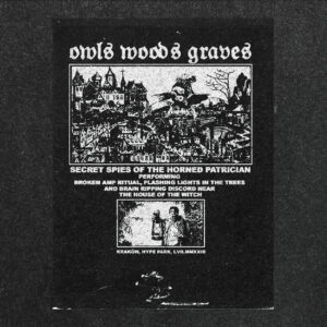 Plakat "Broken Amp Ritual" Srebrny