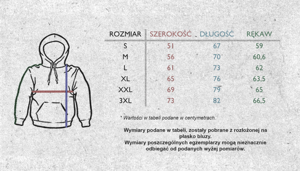 Hauntologist Bluza 4 ROZMIAR BLUZY