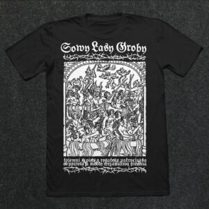Sowy, Lasy, Groby - T-Shirt, Black